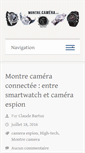 Mobile Screenshot of montre-camera.net